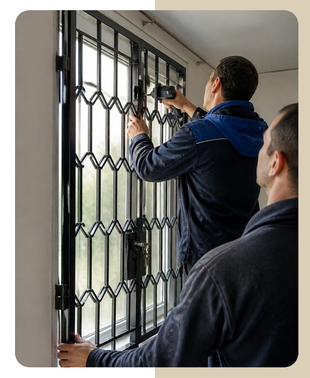 Установка распашных решеток в Спасске-Дальнем цена от 6726 р. | ДвериЛегко-Спс